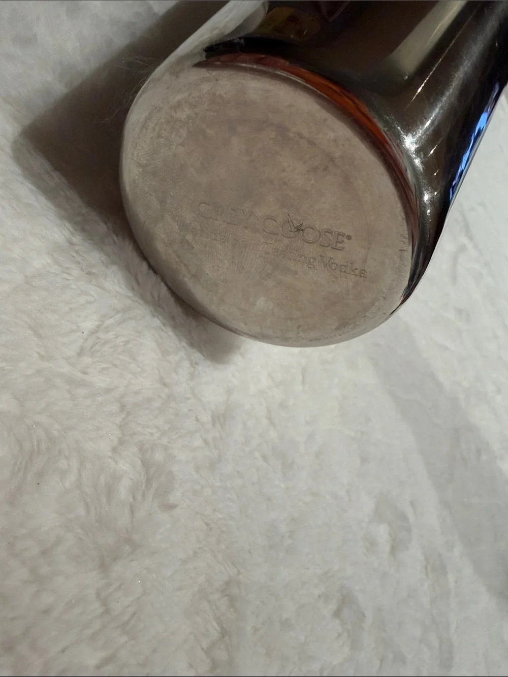 Stainless Steel Cocktail Shaker - Silver Grey Goose